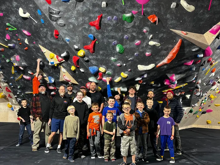 Church members on a discipleship outing