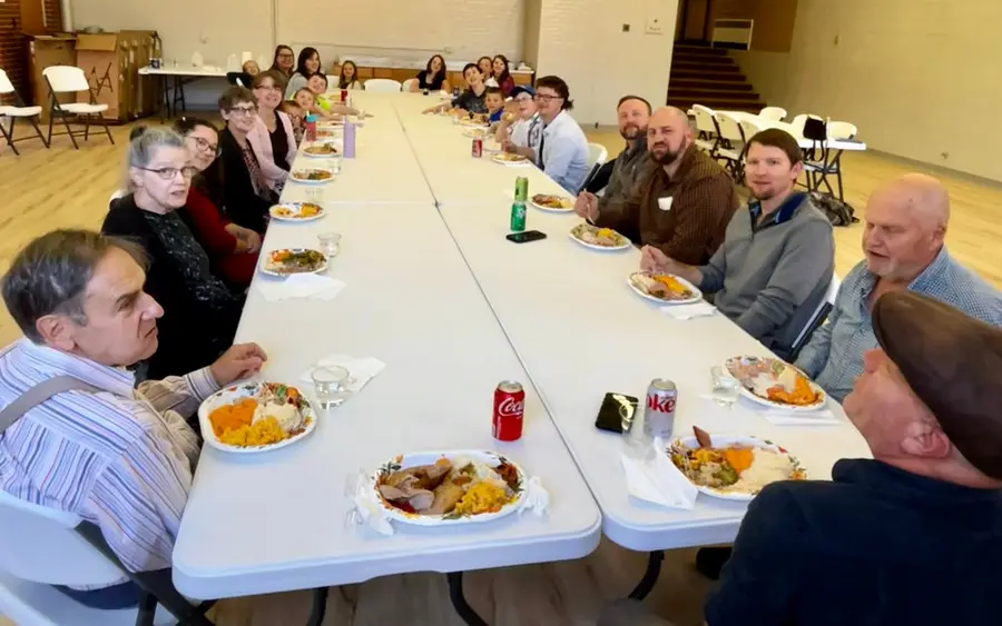 Communion Fellowship church family together