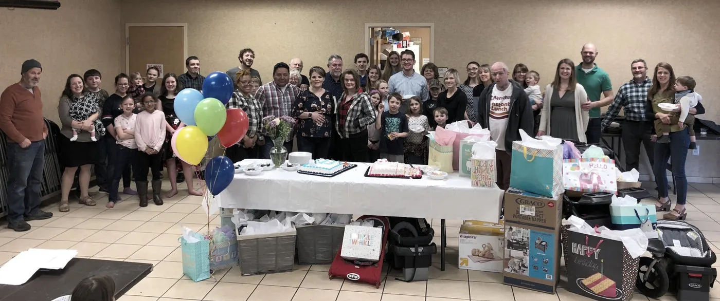 Communion Fellowship members serving together